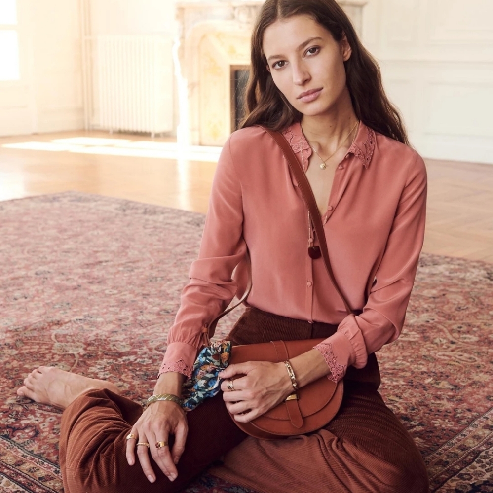 NWT - Sezane Roxane Shirt